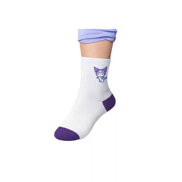 Kuromi - Long Socks - Japanese - Size 36-40-