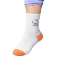 Hello Kitty - Long Socks - Buttercream - Size 36-40-