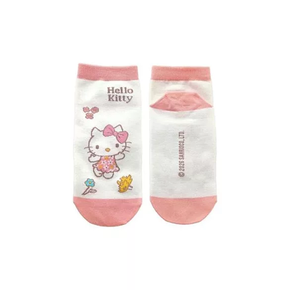 Hello Kitty - Short Socks - Buttercream - Size 36-40-