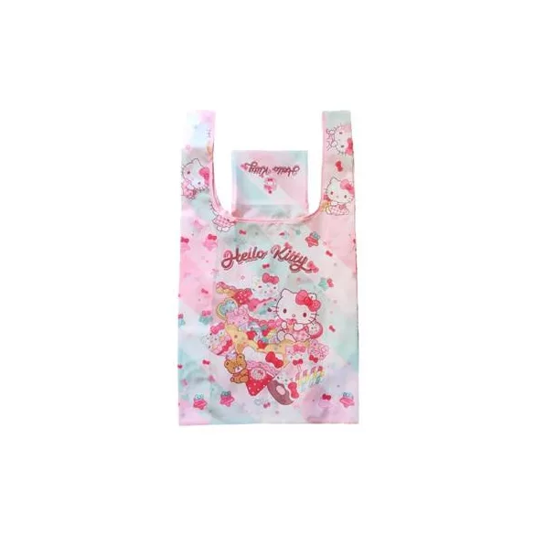 Hello Kitty - Foldable Shopping Bag - Snack And Sweet-