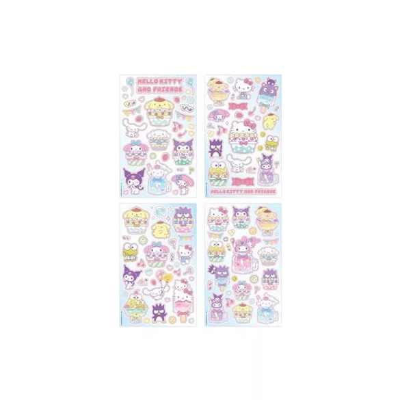 Hello Kitty & Friends - Holographic Sticker Set 03 - Cupcake-SAN-STK-05212