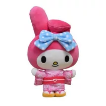 My Melody - Plush Toy - Kimono Version - Selfstanding Plush - 21,5cm-