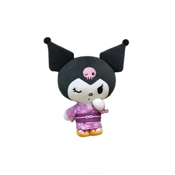 Kuromi - Plush Toy - Kimono Version - Selfstanding Plush - 21,5cm-