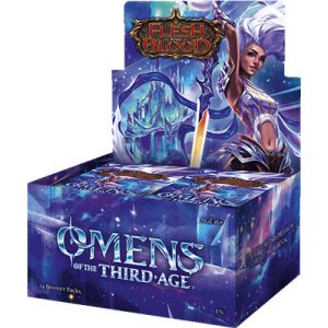 Flesh & Blood TCG - Omens of the Third Age Booster Display (24 Packs) - FR-FAB2607-FR