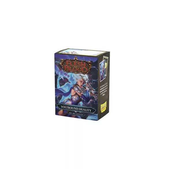 Dragon Shield Standard size License Art Sleeves - Voltbound Duality (100 Sleeves)-AT-16183