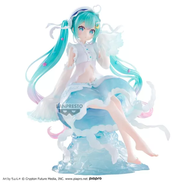 HATSUNE MIKU BANPRESTO EVOLVE Clearluxe-Jellyfish-FIGURE-BP30010P