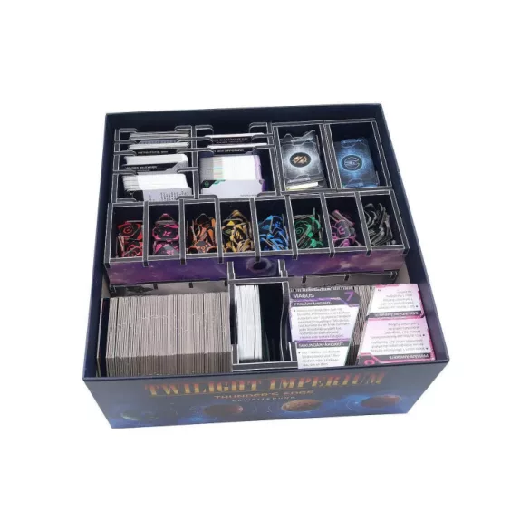 Folded Space Insert for Twilight Imperium 4th Edition: Thunder's Edge expansion rendszerező betét