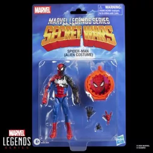 Marvel Legends Series Secret Wars Spider-Man (Alien Costume)-G24195X0