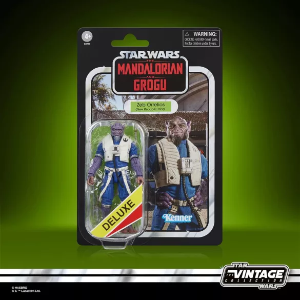 Star Wars The Vintage Collection Zeb Orrelios (New Republic Pilot)