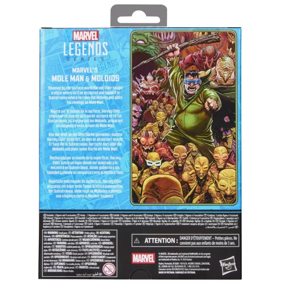 Marvel Legends Series Marvel's Mole Man & Moloids-G20715L0