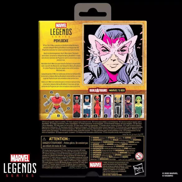 Marvel Legends Series Psylocke-G24235X0
