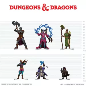 D&D Icons of the Realms: Player's Handbook - Spells & Steel Starter Set miniatűra készlet - angol kiadás