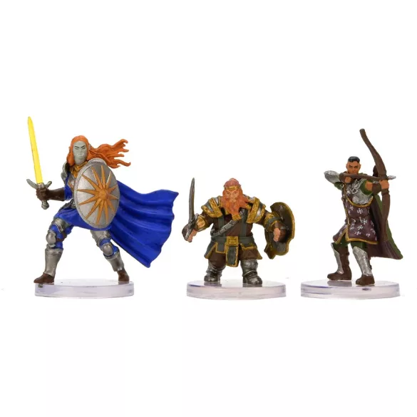 D&D Icons of the Realms: Player's Handbook – Swords & Staves Starter Set miniatűra szett (angol kiadás)