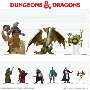 D&D Icons of the Realms: Adventures in Faerûn 10 ct. Booster Brick (Set 41) - angol kiadás