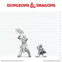 D&D Nolzur's Marvelous Miniatures: Goliath Barbarian & Halfling Rogue - EN-90884