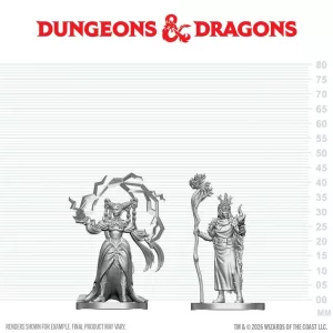 D&D Nolzur's Marvelous Miniatures: Human Druid & Elf Sorcerer - EN-90886