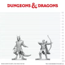 D&D Nolzur's Marvelous Miniatures: Elf Ranger & Dragonborn Monk - EN-90888