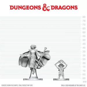 D&D Nolzur's Marvelous Miniatures: Gnome Warlock & Aasimar Wizard - EN-90889