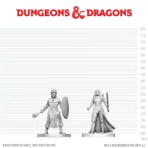 D&D Nolzur's Marvelous Miniatures: Black Gauntlet & Zhentilar Paladin of Bane - EN-90892