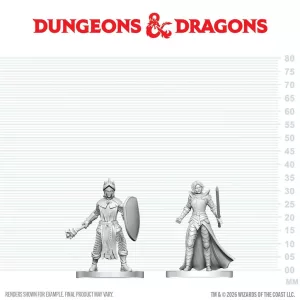 D&D Nolzur's Marvelous Miniatures: Black Gauntlet & Zhentilar Paladin of Bane - EN-90892