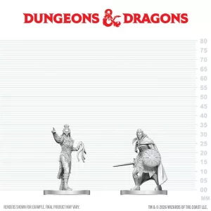 D&D Nolzur's Marvelous Miniatures: Drow Elite Warrior & Drow Priestess of Lolth - EN-90893