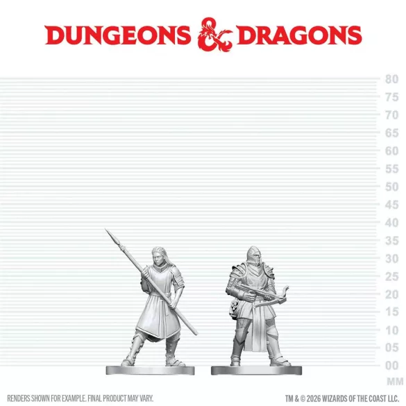 D&D Nolzur's Marvelous Miniatures: Town Guards - EN-90894