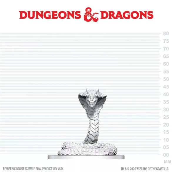 D&D Nolzur's Marvelous Miniatures: Guardian Naga - EN-90897