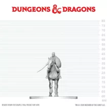 D&D Nolzur's Marvelous Miniatures: Nimblewright Steed with Rider - EN-90899