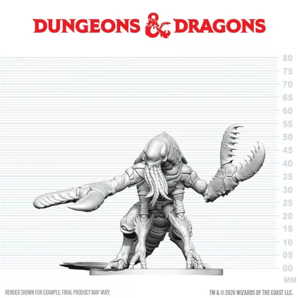 D&D Nolzur's Marvelous Miniatures: Chuul - EN-90900