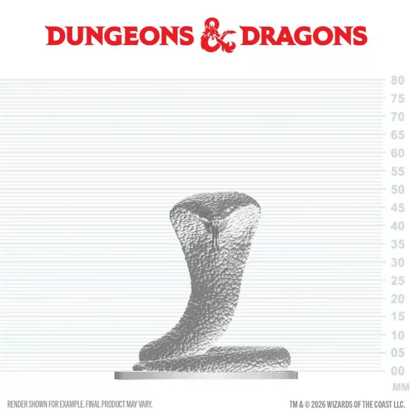 D&D Nolzur's Marvelous Miniatures: Polar Serpent - EN-90901