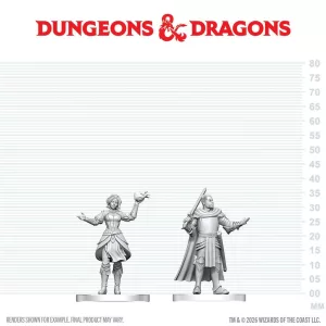D&D Nolzur's Marvelous Miniatures: Knight & Mage Apprentice - EN-90904