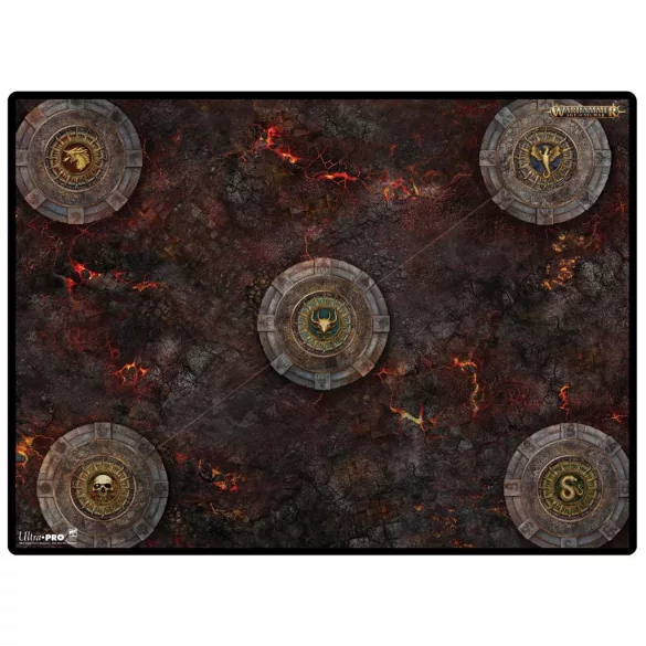 UP - Spearhead: Fire & Jade A Battle Mat for Warhammer: Age of Sigmar-16983