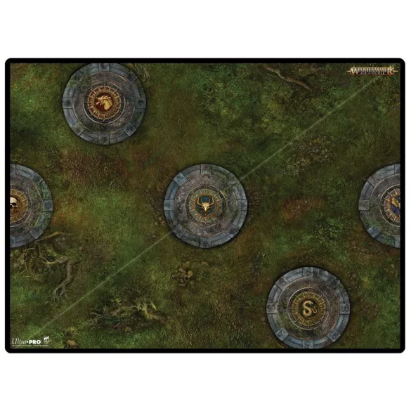 UP - Spearhead: Fire & Jade B Battle Mat for Warhammer Age of Sigmar-16984
