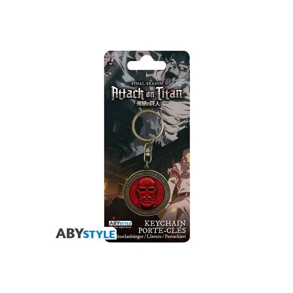 Attack On Titan - Keychain - Colossal Titan Medallion-ABYKEY647