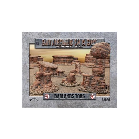 Battlefield in a Box - Badland's Tors-BB566