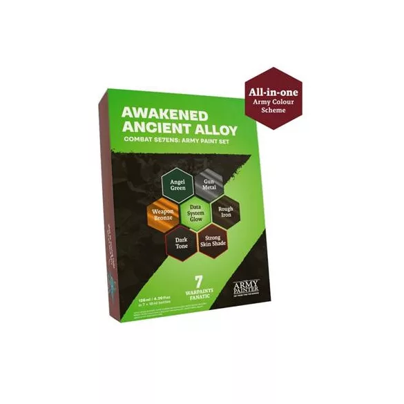 The Army Painter - Combat Se7ens Army Paint Set Awakened Ancient Alloy-WP8121P
