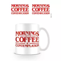STRANGER THINGS - MUG - COFFEE AND CONTEMPLATION-MG25245C