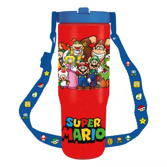 SUPER MARIO - 30oz PITCHER WITH STRAP - GROUP SHOT-MDB2501313