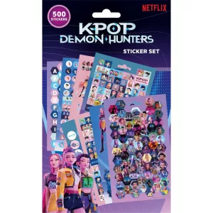 K-POP DEMON - 500pcs STICKER BOOK - HUNTERS-PS2510684