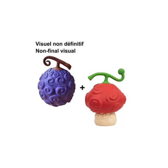 One Piece (Netflix) - Squishy Pack - Human-Human & Gum-Gum Fruit-MAP2714