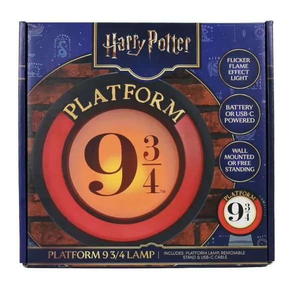 Harry Potter Plattform 9 3/4 fal- és asztali lámpa