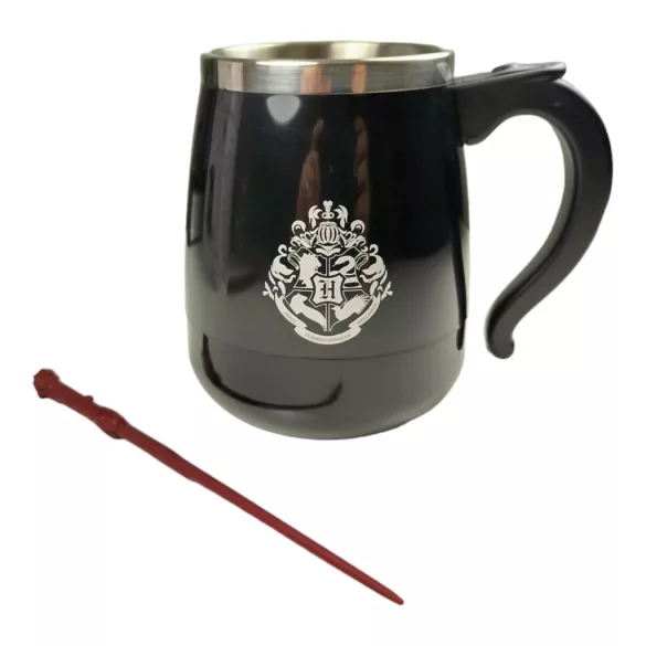 Harry Potter önkeverő bögre pálcával - 350 ml