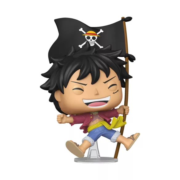 Funko Pop! Animation - Monkey D. Luffy with Flag-FK91970