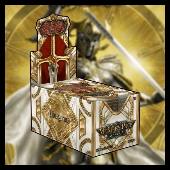 Flesh & Blood TCG - Mastery Pack Warrior Booster Display (12 Booster) - francia kiadás