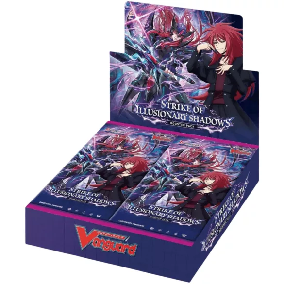Cardfight!! Vanguard - Strike of Illusionary Shadows Booster Display (16 csomag) - angol kiadás
