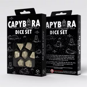Capybara Dice Set: Sleepie-SCAP02