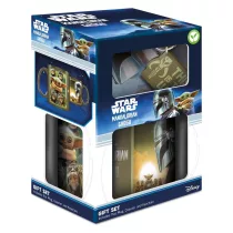 THE MANDALORIAN AND GROGU - GIFT SET (MUG, COASTER, KEYCHAIN) - BOUNTY HUNTERS-GP2501294