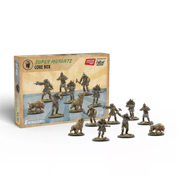Fallout Miniatures: Super Mutants Core Set (Plastic) - EN-MUH10711