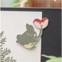 My Neighbor Totoro - Magnet Big Totoro Flower-SEISEN-14678