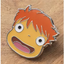Ponyo on the Cliff - Pin Ponyo Close-Up Image-SEISEN-14625
